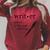 Author Book Writer Journalist Novelist Raglan Sleeve Sweatshirt Heather Dust