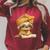 Baby Sloth Open Book Reading Animal Lover Graphic Portrait Raglan Sleeve Sweatshirt Heather Dust