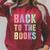 BACK TO THE BOOKS Happy First Day School Future Grads Premium Tri-Blend Raglan Sleeve Sweatshirt Heather Dust