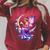 Beautiful Book Fairy Reading Crescent Moon Gothic Bookish Raglan Sleeve Sweatshirt Heather Dust