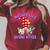 Best Teacher Grandma Gnome With Books For Teacher Mom Saying Raglan Sleeve Sweatshirt Heather Dust