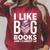 I Like BIG Books & I Cannot Lie Raglan Sleeve Sweatshirt Heather Dust