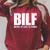 BILF Books I'd Like To Finish Humorous Book Lover Pun Raglan Sleeve Sweatshirt Heather Dust BILF Books I'd Like To Finish Humorous Book Lover Pun Raglan Sleeve Sweatshirt Heather Dust
