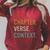 Book Chapter Verse Christian Bible Reformed Theology Raglan Sleeve Sweatshirt Heather Dust