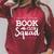 Book Club Squad Reading Group And Wine Drinking Party Premium Tri-Blend Raglan Sleeve Sweatshirt Heather Dust