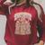 Book Dragon Bookworm Reader Retro Raglan Sleeve Sweatshirt Heather Dust