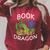 Book Dragon Smart Readers Raglan Sleeve Sweatshirt Heather Dust