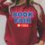 Book Fair Vibes Kids Retro Book Fair Book Lover Raglan Sleeve Sweatshirt Heather Dust