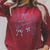 Book Girl Summer Bow Beach Seashell Summer Raglan Sleeve Sweatshirt Heather Dust