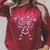 Book Lover Bookworm Reading Books Butterfly Raglan Sleeve Sweatshirt Heather Dust