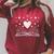 Book Lover Heart Open Book Reading Romance Literary Raglan Sleeve Sweatshirt Heather Dust