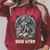 Book Lover I'm a Bookwyrm Not A Bookworm Fantasy Library Fan Premium Tri-Blend Raglan Sleeve Sweatshirt Heather Dust