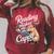 Book Lover Reading Makes Me Cappy Pun Capybara Reading Raglan Sleeve Sweatshirt Heather Dust
