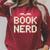 Book Nerd Retro Pixel Reading Librarian Aesthetic Raglan Sleeve Sweatshirt Heather Dust