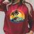 Book Paradise Tropical Island Beach Ocean Summer Reading Raglan Sleeve Sweatshirt Heather Dust