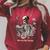 Book Are My Therapy Skeleton Book Reading Floral Butterfly Raglan Sleeve Sweatshirt Heather Dust