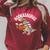 Book Reading Dinosaur T-Rex Dino Bookworm Raglan Sleeve Sweatshirt Heather Dust
