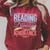 Book Reading Reading Can Seriously Damage Your Ignorance Raglan Baseball Tee Raglan Sleeve Sweatshirt Heather Dust