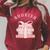 Bookish Girlie Coquette Bow Book Lover Pink Feminine Reader Raglan Sleeve Sweatshirt Heather Dust