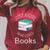 Bookish Women Bookworm Librarian Just a Girl Who Loves Books Raglan Sleeve Sweatshirt Heather Dust