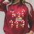 Bookmas Christmas Books Shirt Candy Cane Bookworm Raglan Sleeve Sweatshirt Heather Dust