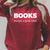 Books Always a Good Idea Raglan Sleeve Sweatshirt Heather Dust