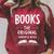 Books The Original Handheld Device Book Reading Raglan Sleeve Sweatshirt Heather Dust