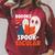 Books Are Spook-Tacular Halloween Bookworm Book Reading Raglan Sleeve Sweatshirt Heather Dust