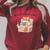 BOOKTROVERT Cute Cat With Tea Cozy Sweater And Book Raglan Sleeve Sweatshirt Heather Dust