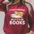 Bookworm Librarian Hoarder Cat Book Reading Hoarding Raglan Sleeve Sweatshirt Heather Dust
