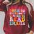 Born To Read Books Forced To Read Emails Reader Librarian Raglan Sleeve Sweatshirt Heather Dust