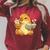 Capybara Reading a Book With Bubble Tea Raglan Sleeve Sweatshirt Heather Dust