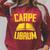 Carpe Librum Latin Language Lover Book Reading LIterary Raglan Sleeve Sweatshirt Heather Dust