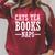 Cat Lover Cats Tea Books Naps Raglan Sleeve Sweatshirt Heather Dust
