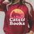 Cats And Books Or Women's Cat And Book Raglan Sleeve Sweatshirt Heather Dust Cats And Books Or Women's Cat And Book Raglan Sleeve Sweatshirt Heather Dust