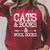 Cats And Books And Wool Socks Raglan Sleeve Sweatshirt Heather Dust