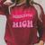 Chasing That Scholastic Book Fair High Raglan Sleeve Sweatshirt Heather Dust