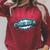 Chelsea Comic Book Style Splash Raglan Sleeve Sweatshirt Heather Dust
