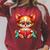 Chihuahua Reading a Book Dog Raglan Sleeve Sweatshirt Heather Dust