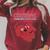 Clifford The Big Red Dog Clifford And Emily Book Cover Premium Tri-Blend Raglan Sleeve Sweatshirt Heather Dust