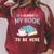 I Closed My Book To Be Here Bookworm Bookish Book Nerd Raglan Sleeve Sweatshirt Heather Dust