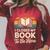 I Closed My Book To Be Here Reading Premium Tri-Blend Raglan Sleeve Sweatshirt Heather Dust