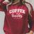 Coffee And Books i Love Them Both Raglan Sleeve Sweatshirt Heather Dust