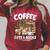 Coffee Cats And Books Cats And Reading Lovers Raglan Sleeve Sweatshirt Heather Dust