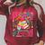 Color Our World Summer Reading 2025 Boho Wildflower Book Raglan Sleeve Sweatshirt Heather Dust