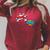 Comic Book POW Shirt BOOM Retro Superhero Costume Raglan Sleeve Sweatshirt Heather Dust