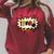 Comic Book Swear Bubble Pop Art Explosion Humor Raglan Sleeve Sweatshirt Heather Dust