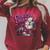 Cookie & Cream Ice Cream Butcher And Bird Book Lover Raglan Sleeve Sweatshirt Heather Dust
