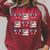 Coquette Bow Book US Flag 4th Of July Librarian Bookworm Raglan Sleeve Sweatshirt Heather Dust