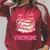 Coquette Bow All Booked For Valentine Book Lover Bookish Raglan Sleeve Sweatshirt Heather Dust
